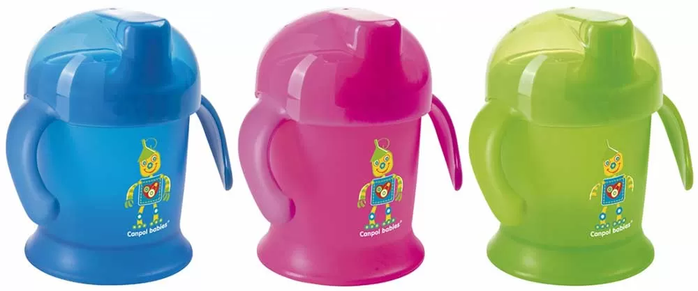 Haberman for Canpol Babies Šolja bez prosipanja 200ml Smiley 31/300