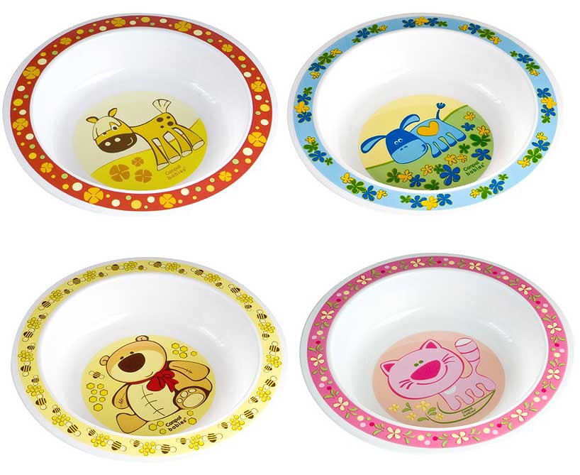 Canpol Činija 270ml za decu Vesele životinje 4/412