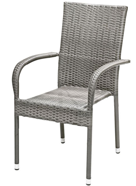 Baštenska stolica Rotex siva
