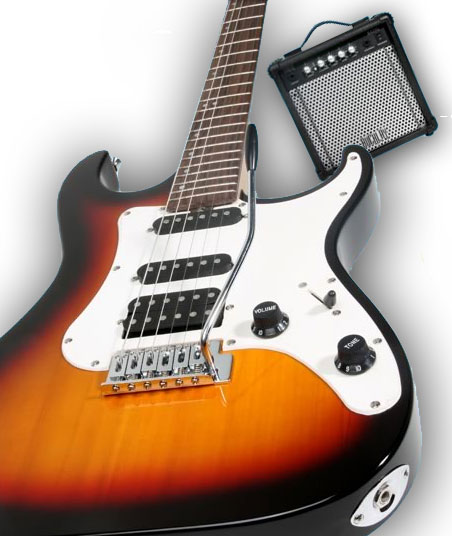 Bucklay BE 12SB - Gitarski komplet By Washburn