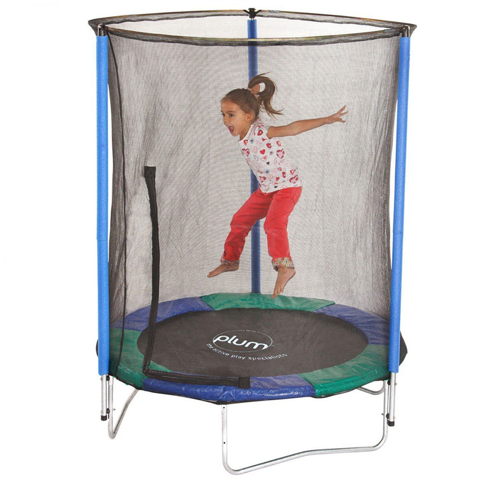Trampolina Plum Junior 140 cm Sa Zaštitnom Mrežom