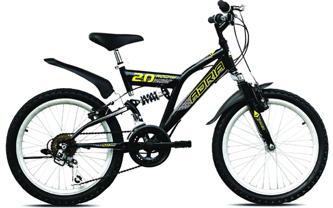 Dečiji bicikl Adria Rocky 20HT Anniversary 916005 crna