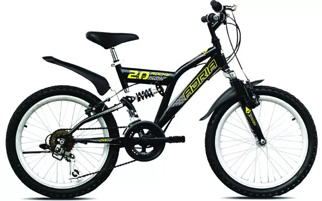 Dečiji bicikl Adria Rocky 20HT Anniversary 916005 crna