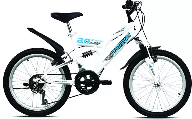 Dečiji bicikl Adria Rocky 20HT Anniversary 916005 bela