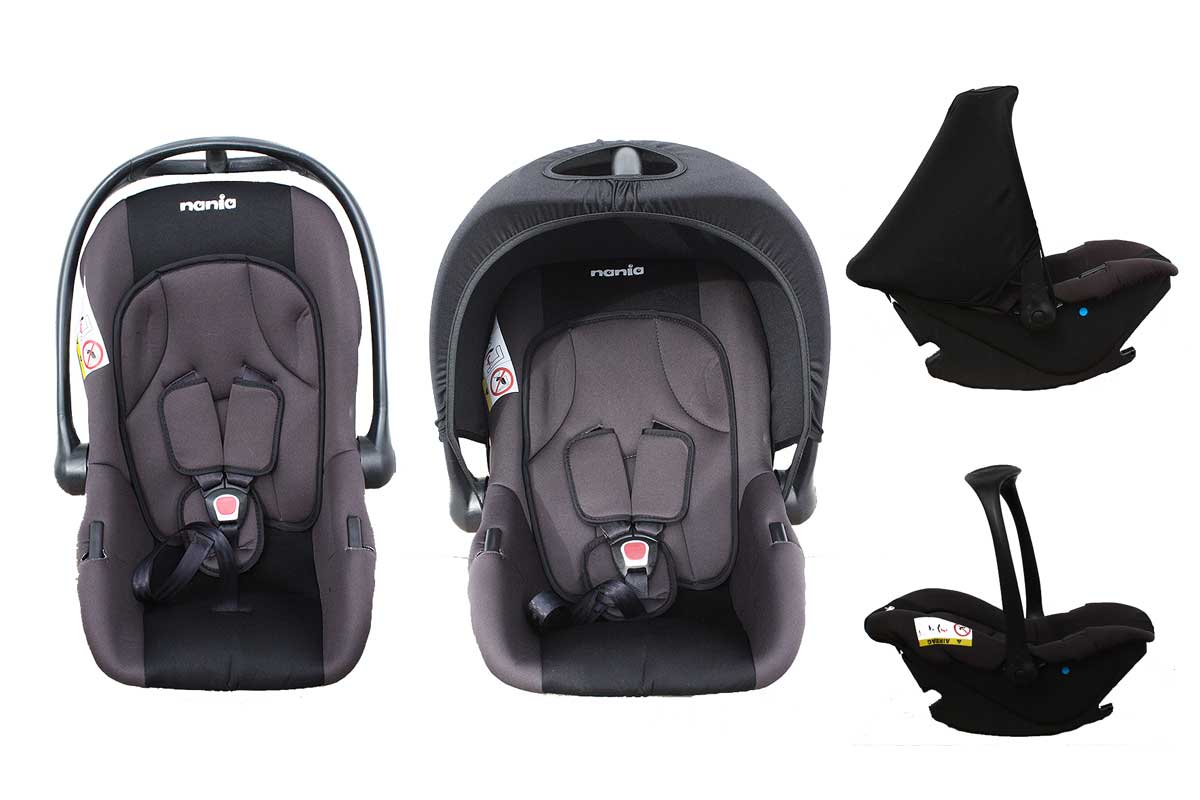 Nania Autosedište za bebe Baby Ride Rock-Grey 376950