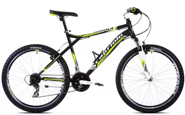 Bicikl Capriolo Adrenalin crno zeleno 914430-18 ram 18