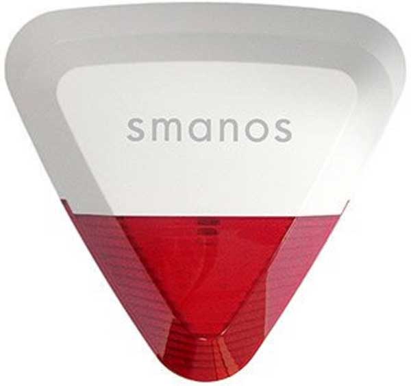 Spoljna sirena sa svetlosnim signalom za Smanos alarm WS-280 022345