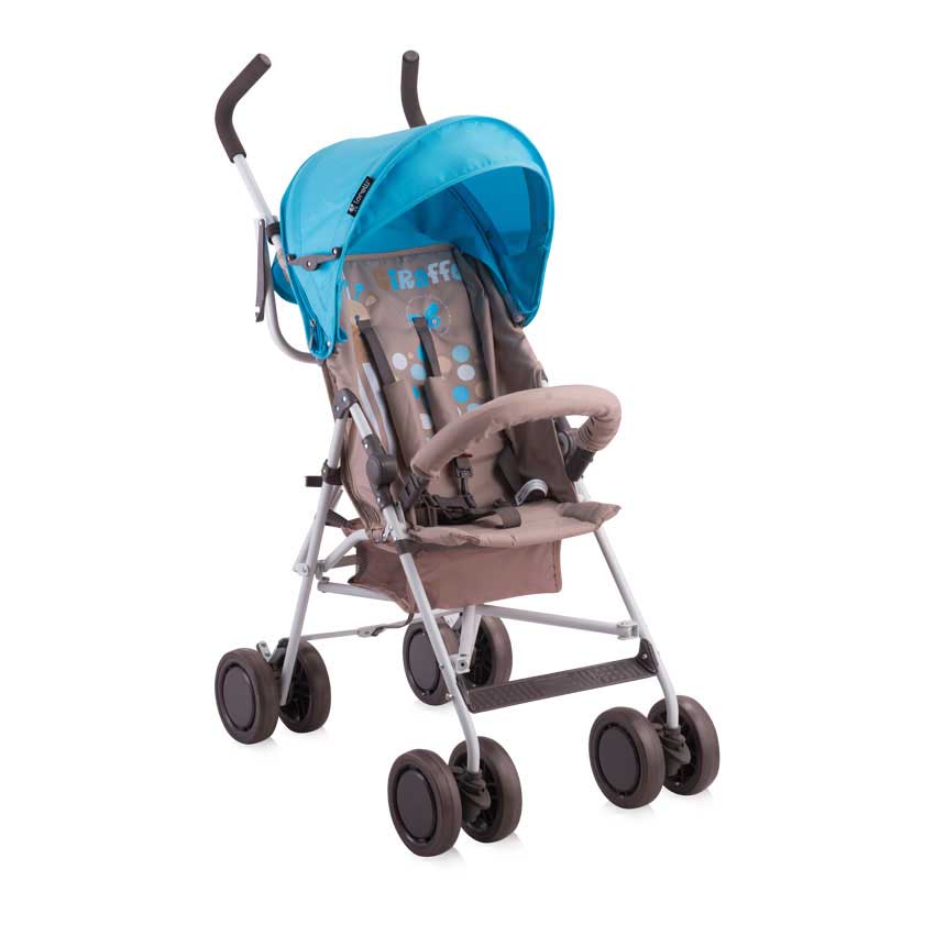 Lorelli Kolica za decu 6-36 meseci Trek Beige&Blue Giraffe - Image 1