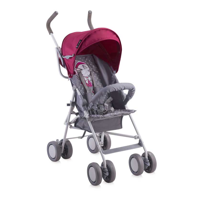 Lorelli Kolica za decu 6-36 meseci Trek Pink&Grey Girl