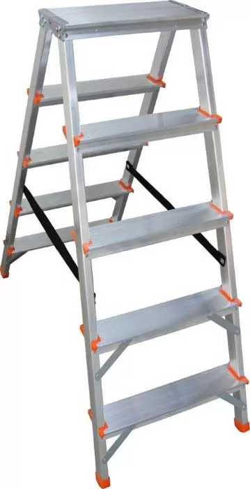 Kućne aluminijumske dvostrane merdevine BSS 5