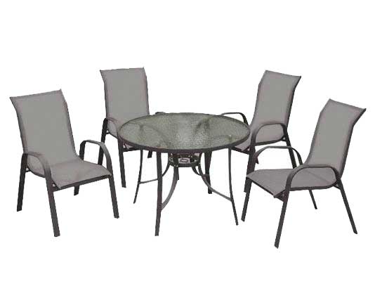 Baštenska garnitura Nadine sto i četiri stolice 0266534