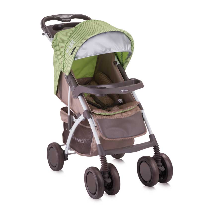 Bertoni Lorelli 2u1 Dečja Kolica Rio Green n Beige Zephyr