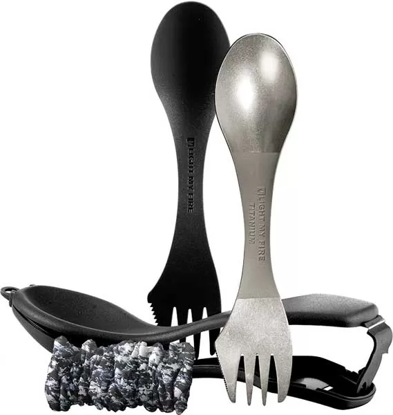 Višenamenski pribor za jelo Light My Fire Ultimate Spork Kit OE0LM 55702340 black