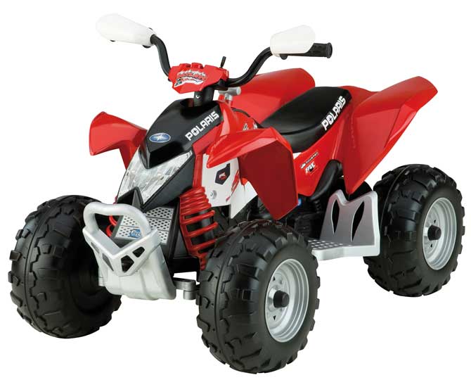 Peg Perego Kvad motor na akumulator 12V Polaris Outlaw Red