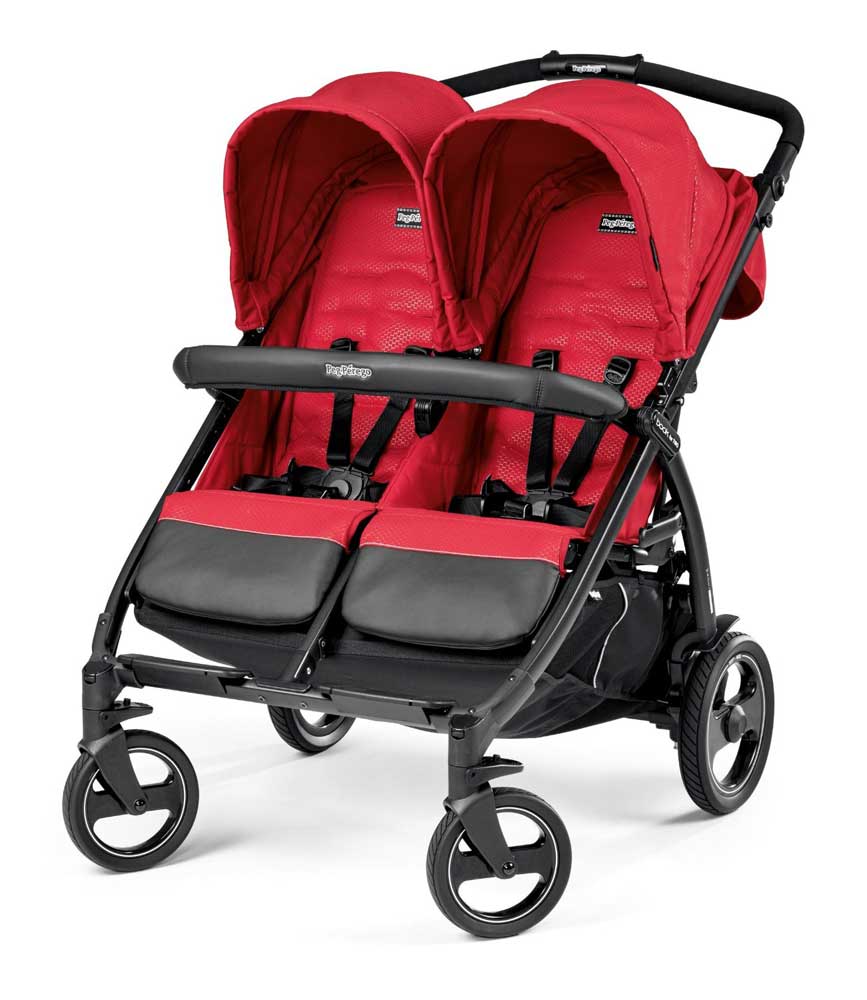 Peg Perego Kolica za blizance Book For Two Mod Red