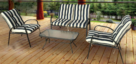 Baštenska Garnitura Sa Udobnim Jastucima - Mediterranean