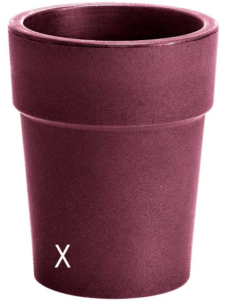 Ukrasna saksija Evolution Matt Ares 40cm Bordeaux