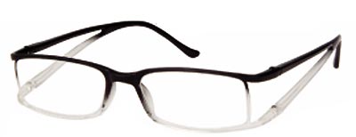 Prontoleggo Fregene - Crno-Providne Naočare  (od +1,00 do +3,50)