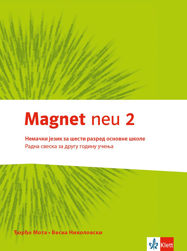 KLETT Nemački jezik 6, Magnet neu 2, radna sveska za šesti razred