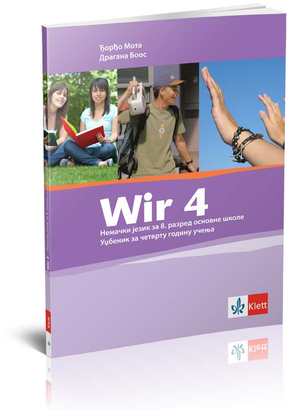 KLETT Nemački jezik 8, Wir 4, udžbenik za osmi razred