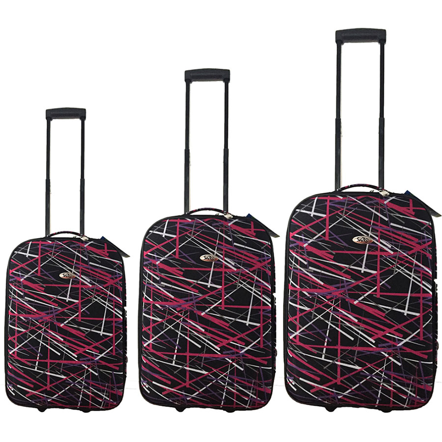 Komplet Od 3 Kofera Sazio Vegas Lines