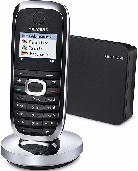 Bežični fiksni telefon Siemens SL370 ECO DECT sa bluetooth konekcijom