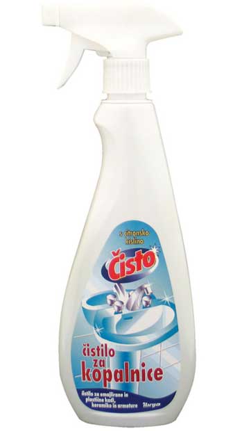 Sredstvo za čišćenje kupatila Ilirija Čisto 500ml 10100