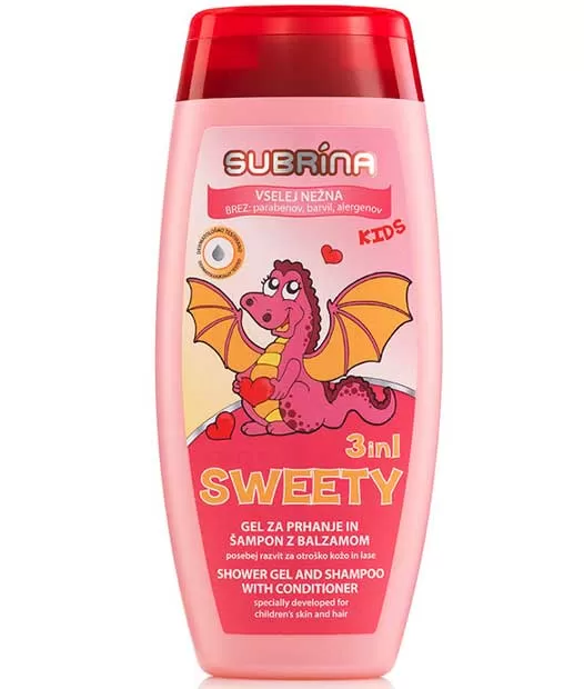 Subrina Sweety Dečiji 3u1 šampon sa balzamom 53018