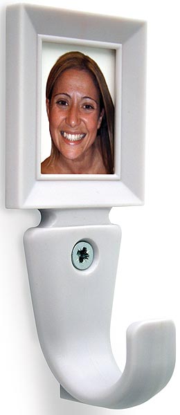 J-ME Čiviluk sa prostorom za postavljanje fotografije - CoolGray  FH01G