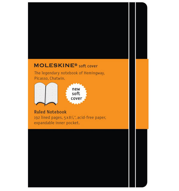 Beležnica sa Mekim Koricama Moleskine QP616VF