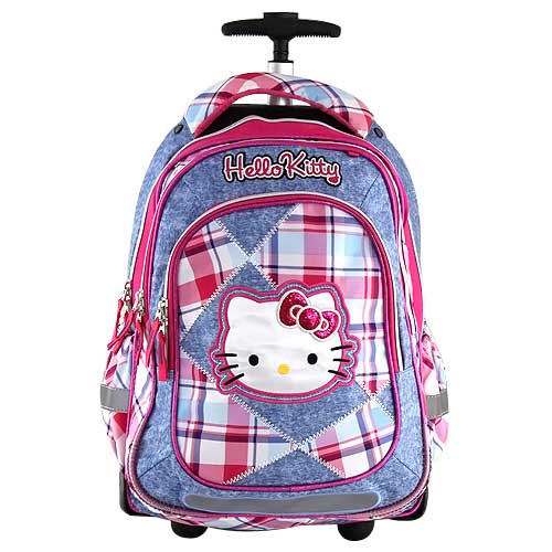 Target ranac sa točkovima i teleskopskom drškom Hello Kitty 16298