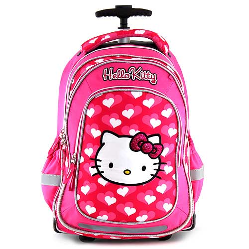 Target ranac sa točkovima i teleskopskom drškom Hello Kitty 16316