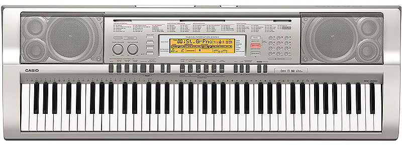 Casio WK-200 profesionalna klavijatura