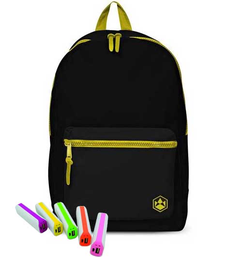 Target ranac Cube yellow + Powerbank 17615