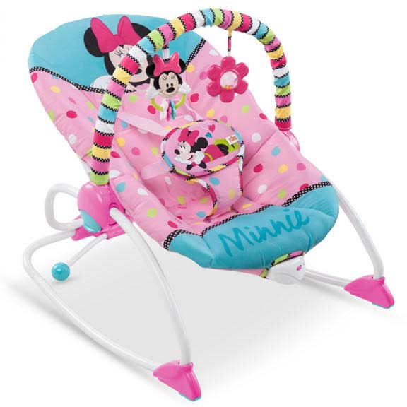 Disney Baby Ležaljka sa vibracijom - do 18kg - Minnie Mouse PeakABoo