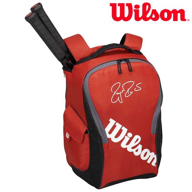 Torba za tenis Wilson Federer Team III Red WRZ832695