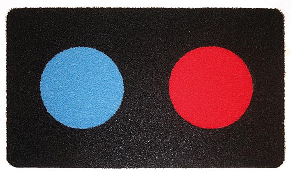 Blue Dot Red Dot Otirač DM02