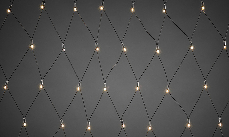 Novogodišnja LED Mreža - Zavesa 150 x 120 cm