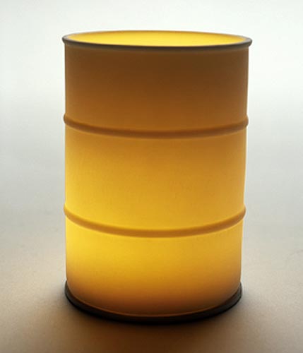 Porcelanski Svećnjak u obliku bureta CH68