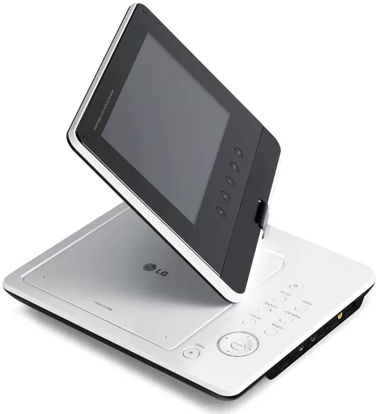 LG portabl DVD player 7 in