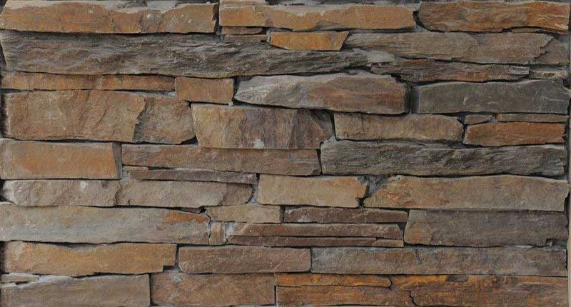 Dekorativni prirodni zidni kamen Suvi zid tamni štanglice 1m2