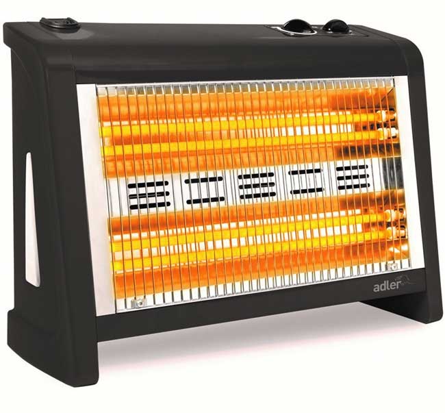 Kvarcna grejalica sa ventilatorom Adler AH-1800