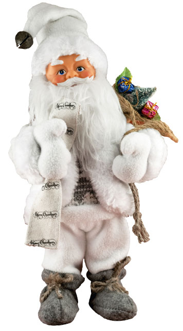 Deda mraz koji pleše i svira 30 cm