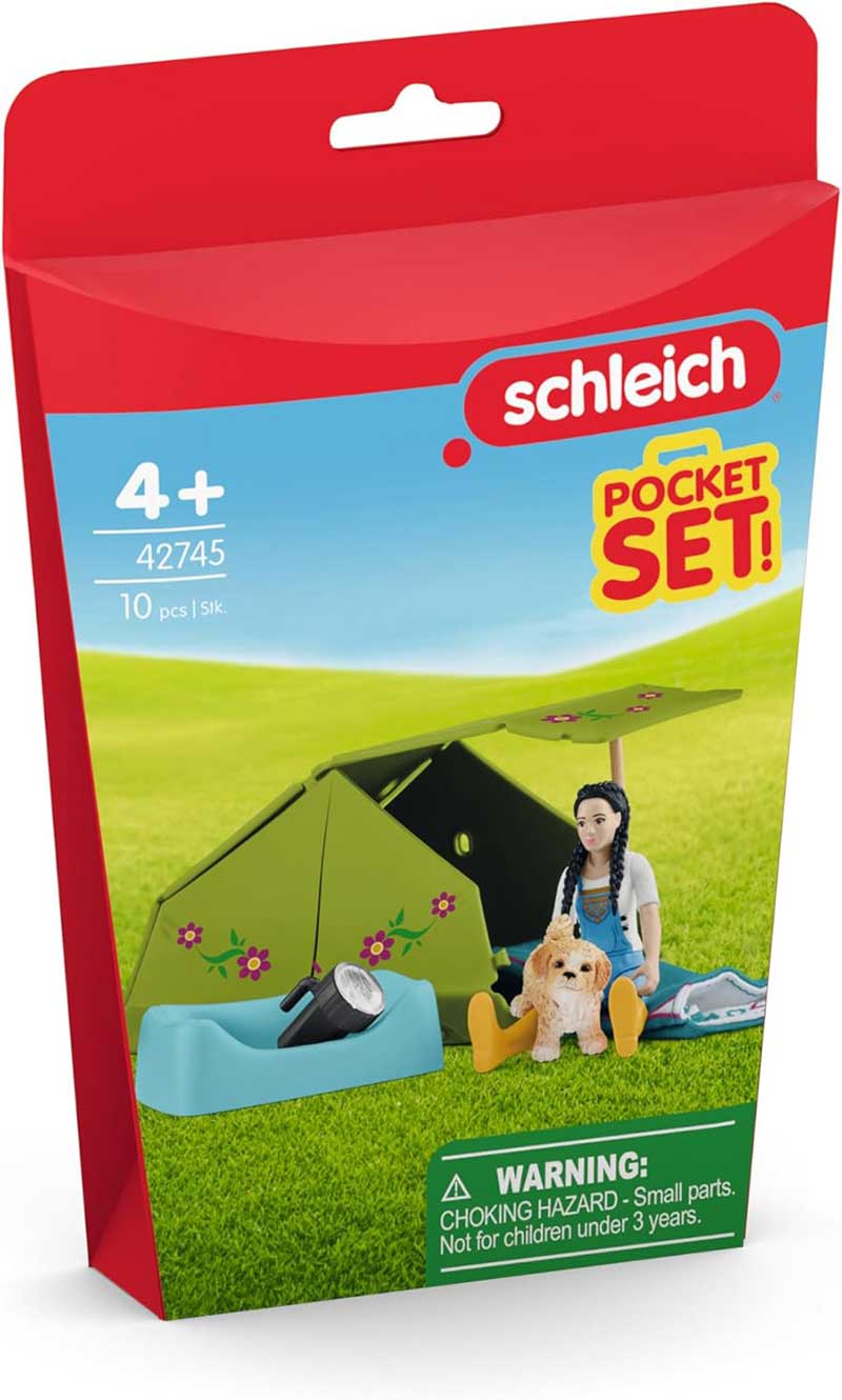 Schleich® Figurice HORSE CLUB Kampovanje sa kucom 42745