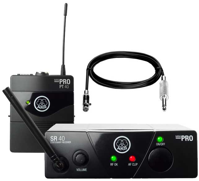Bežični set za ozvučenje instrumenta AKG WMS40 Mini Instrumental Set