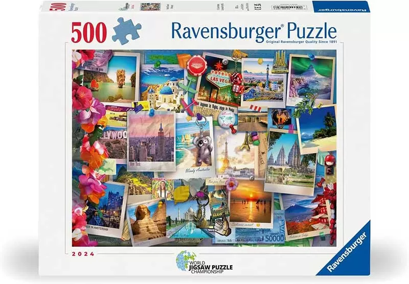 Puzzle slagalica 500 delova Razglednice Ravensburger 12001489