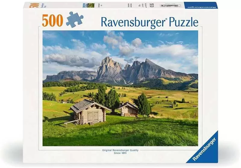Puzzle slagalica 500 delova Alpe di Siusi Dolomiti Italija Ravensburger 12001383