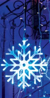 Pahulja Svetleća LED 42x41cm