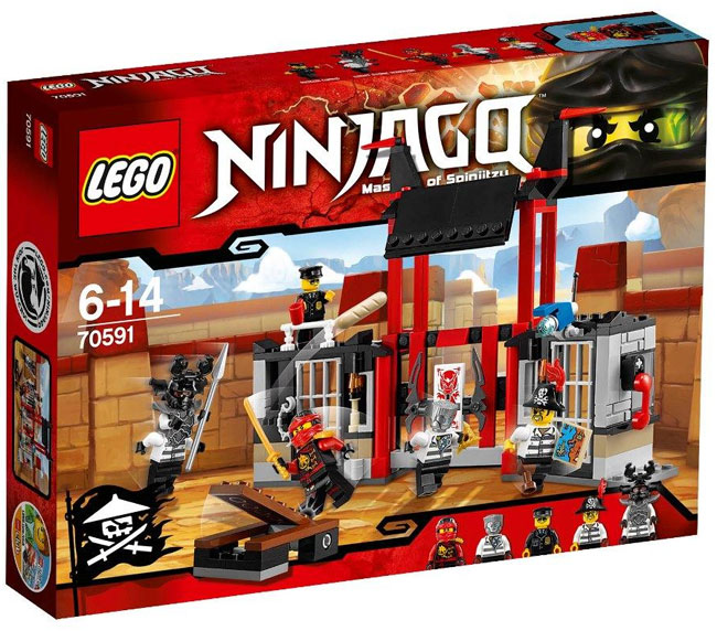 LEGO® NINJAGO kocke Bekstvo iz zatvora Kryptarium 70591