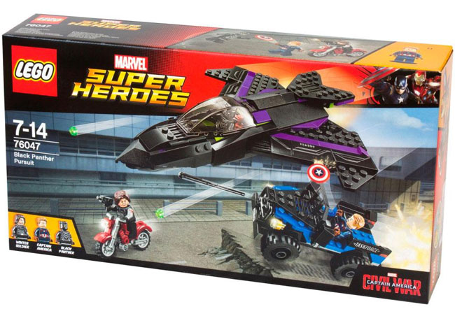 LEGO® Super Heroes Kocke Potera za Crnim Panterom LE76047